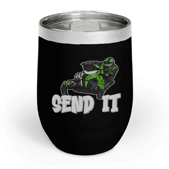 Extreme Gonna Send It Chill Wine Tumblers