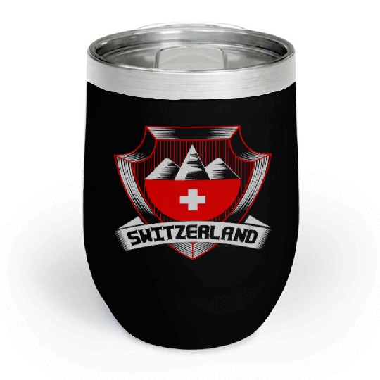 Switzerland Chill Wine Tumblers
