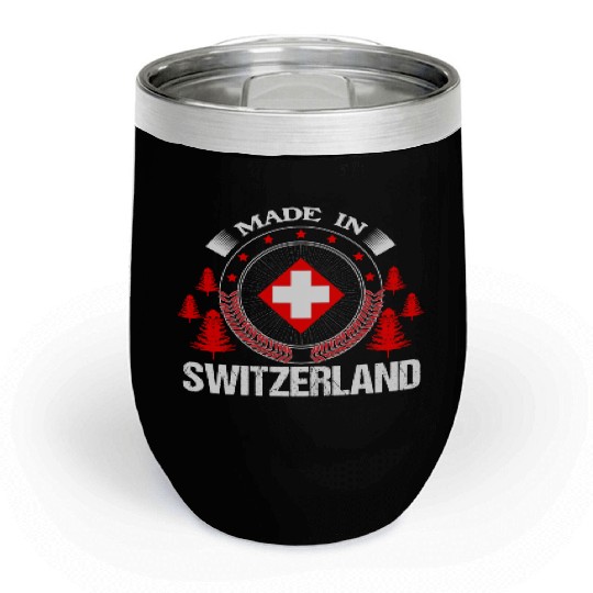Switzerland Matterhorn Proud Chill Wine Tumblers
