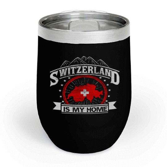 Switzerland Mountains Origin Gift Chill Wine Tumblers