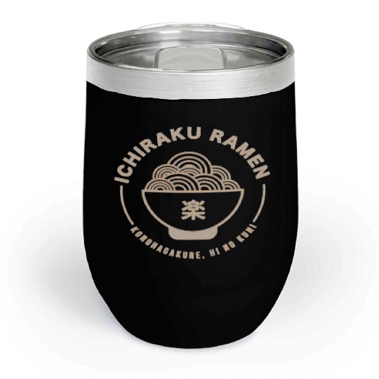 Ichiraku Ramen Hidden Leaf Chill Wine Tumblers