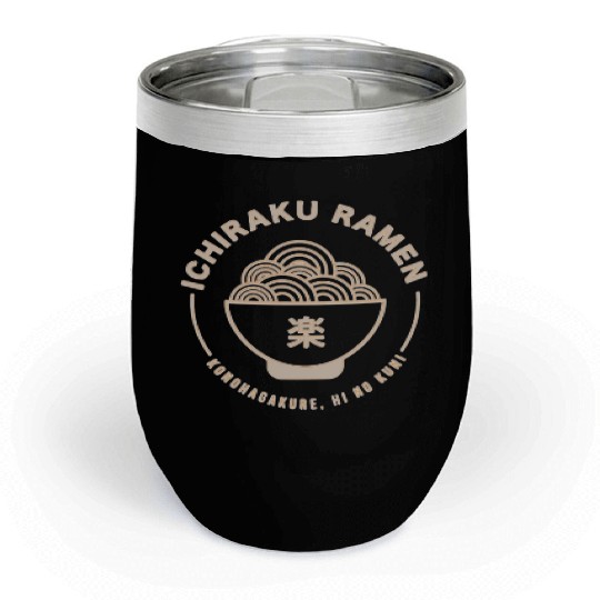 Ichiraku Ramen Hidden Leaf Chill Wine Tumblers