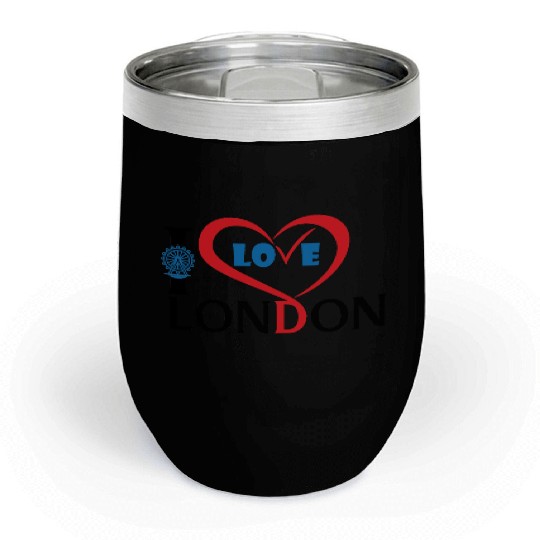 I love London Chill Wine Tumblers