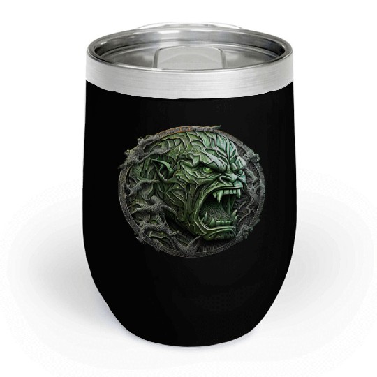 Angry Hulk Chill Wine Tumblers