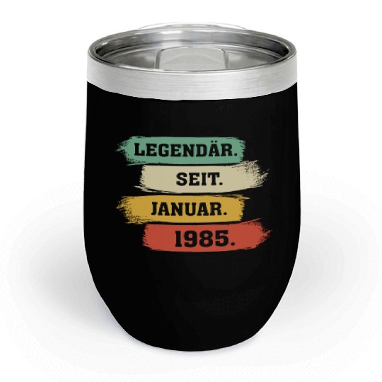 Legend Since January 1985 Chill Wine Tumblers