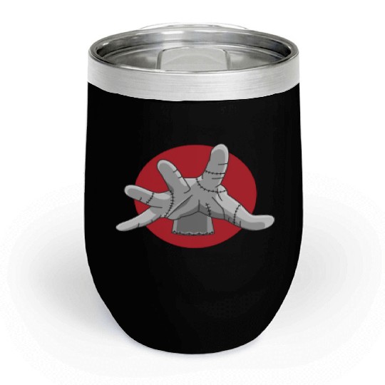 Thing Wednesday Wednesday Addams Enid TV Show Chill Wine Tumblers