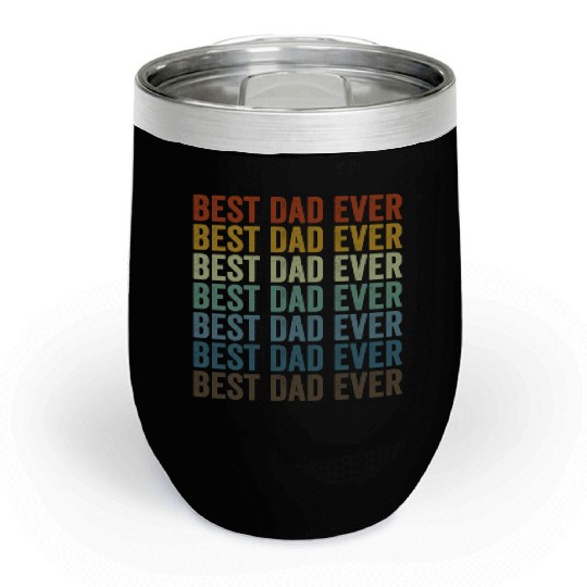 Best Dad Ever Guitarist Dad Guitar Player Chill Wine Tumblers