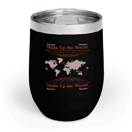 Make Up the World Chill Wine Tumblers