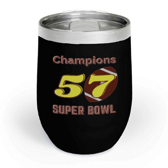 Super Bowl 57 champions Classic Chill Wine Tumblers