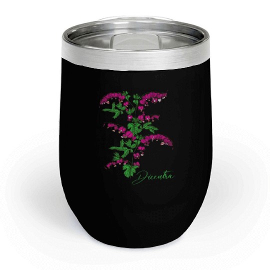 Bleeding heart flower Dicentra Bleeding heart Chill Wine Tumblers