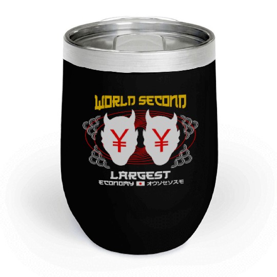 World Second Largest Economy Chill Wine Tumblers