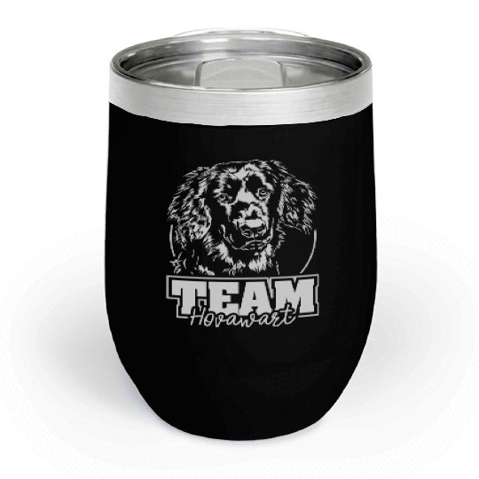 TEAM Hovawart dog mom dogsport Chill Wine Tumblers