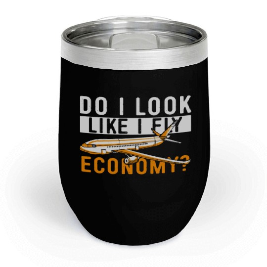 Do I Look Like I Fly Economy First Class Frequent Chill Wine Tumblers