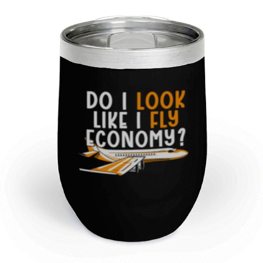 Do I Look Like I Fly Economy First Class Frequent Chill Wine Tumblers