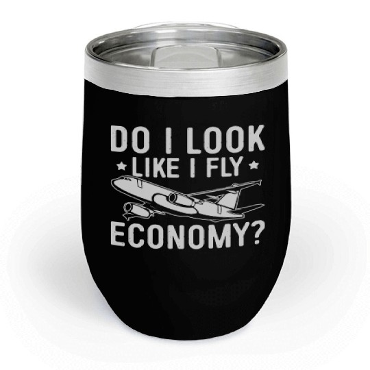 Do I Look Like I Fly Economy First Class Frequent Chill Wine Tumblers