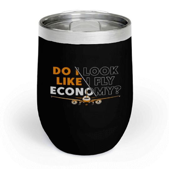 Do I Look Like I Fly Economy First Class Frequent Chill Wine Tumblers