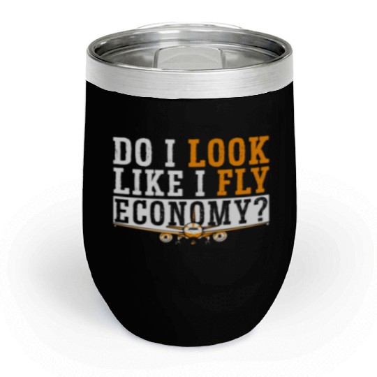 Do I Look Like I Fly Economy First Class Frequent Chill Wine Tumblers