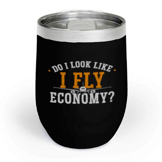Do I Look Like I Fly Economy First Class Frequent Chill Wine Tumblers
