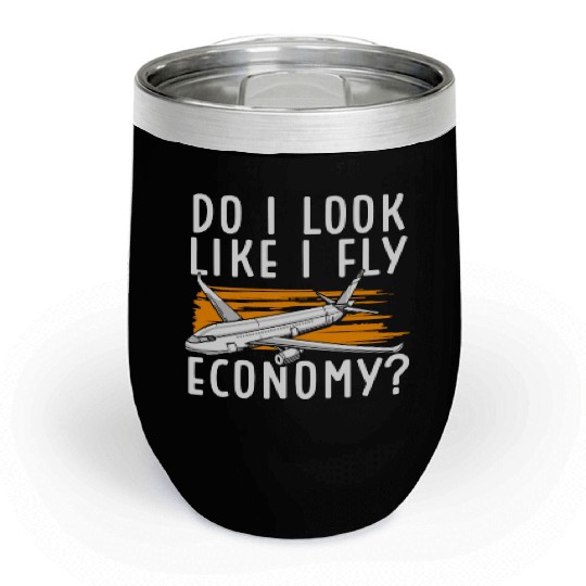 Do I Look Like I Fly Economy First Class Frequent Chill Wine Tumblers