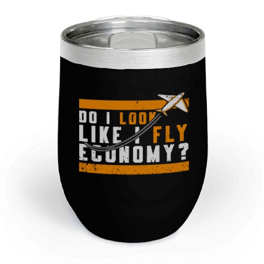 Do I Look Like I Fly Economy First Class Frequent Chill Wine Tumblers
