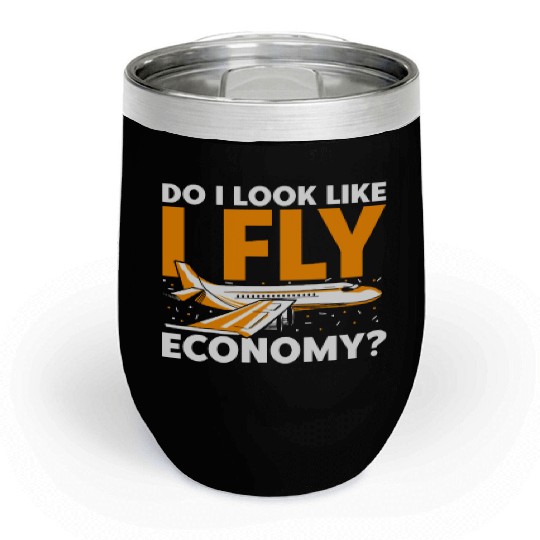 Do I Look Like I Fly Economy First Class Frequent Chill Wine Tumblers