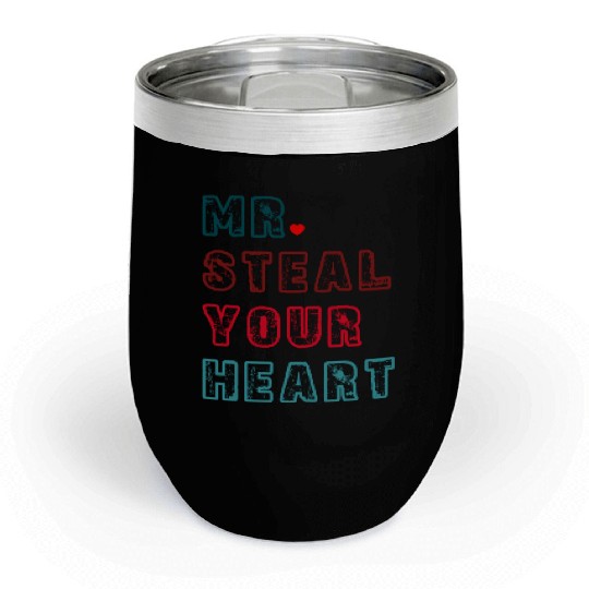 Funny Valentine Day Chill Wine Tumblers