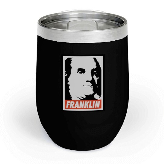 Benjamin Franklin Chill Wine Tumblers