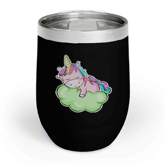 sleepy pony. Chill Wine Tumblers