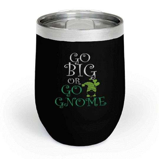 Gnomes - Gnome Collecting - Gnome Collector Chill Wine Tumblers