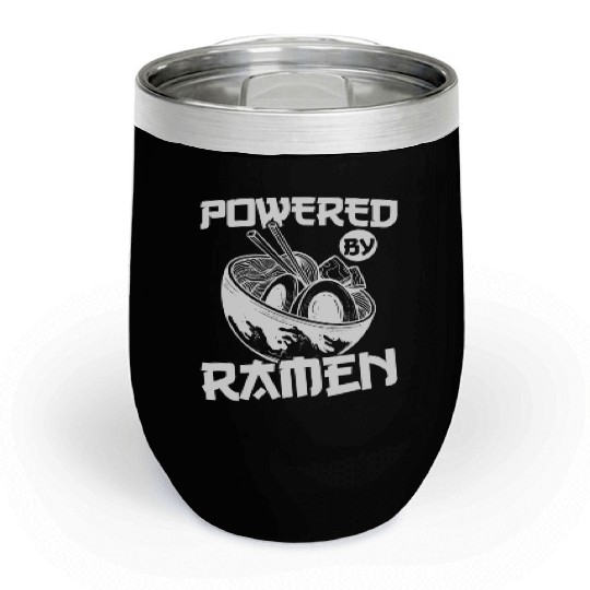 Ramen Noodle Soup Japanese Kawaii Gift Ramen Chill Wine Tumblers