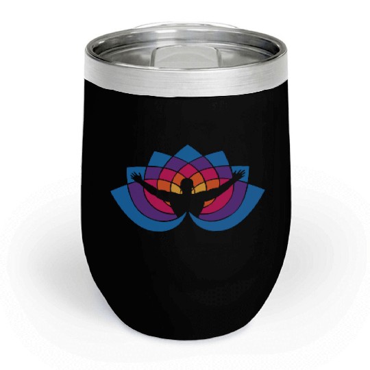 Gym/Yoga Chill Wine Tumblers