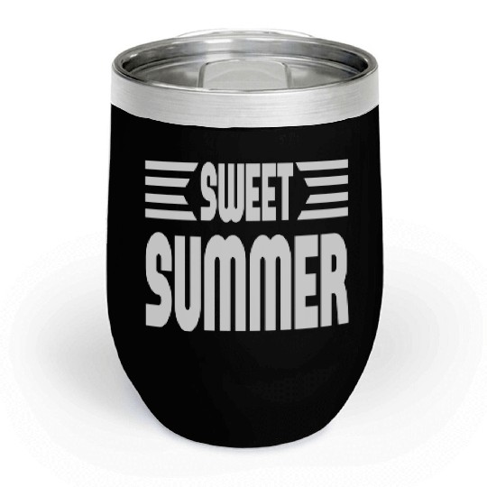 Sweet Summer Chill Wine Tumblers