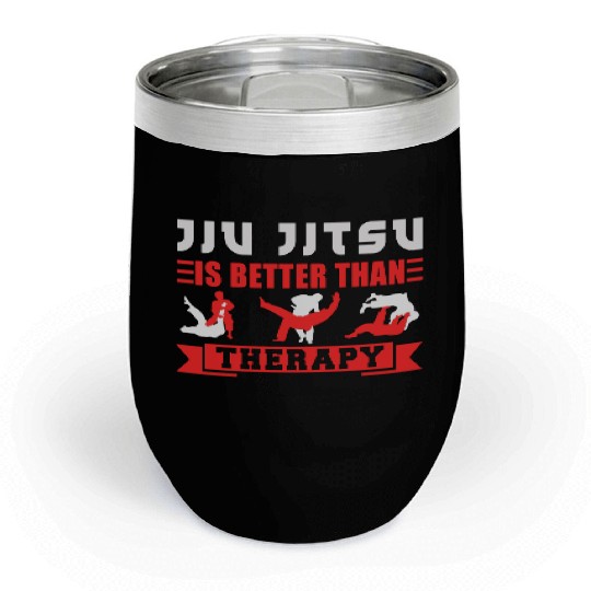Brazilian Jiu Jitsu MMA Bjj Hugger Chill Wine Tumblers