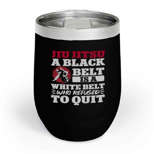 Brazilian Jiu Jitsu MMA Bjj Hugger Chill Wine Tumblers