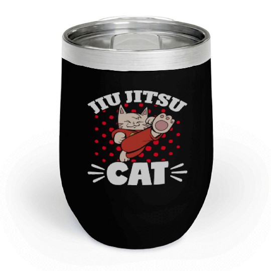 Brazilian Jiu Jitsu MMA Bjj Hugger Chill Wine Tumblers