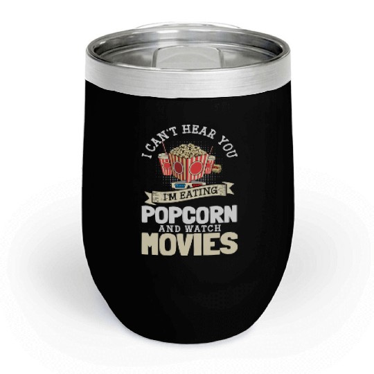 Movie Screen Film Festival Movie Reel Chill Wine Tumblers