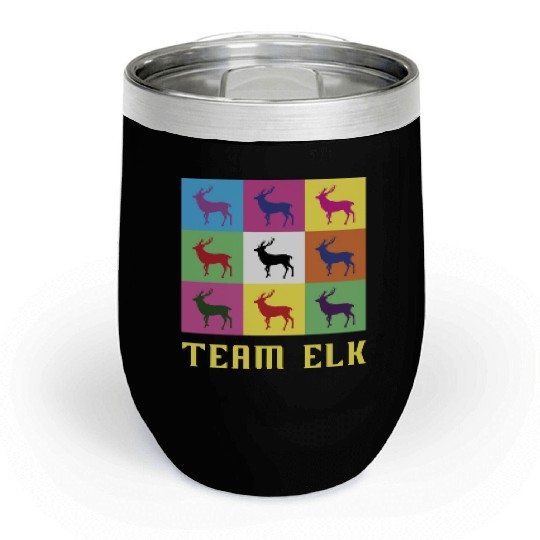 Team Elk Chill Wine Tumblers