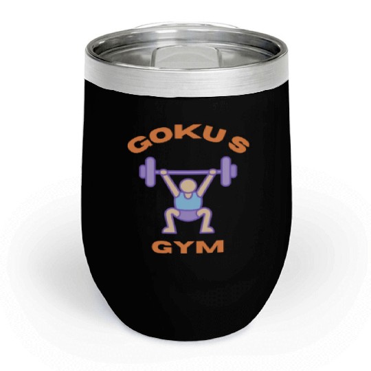 Goku S Gym Chill Wine Tumblers