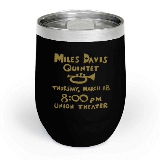 Miles Davis Quintet Chill Wine Tumblers