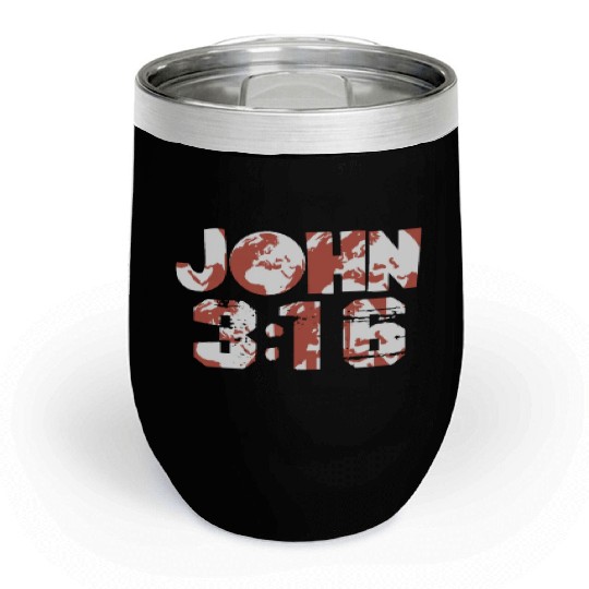 John 3-16 World Chill Wine Tumblers