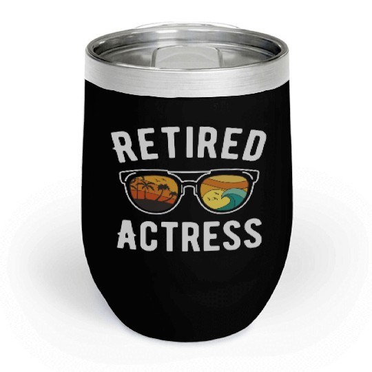 Retired Hollywood Actress Beachwear Designer Chill Wine Tumblers