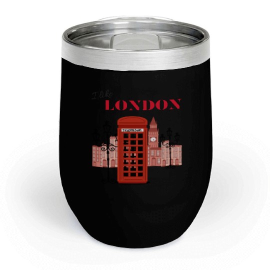 I Like London Chill Wine Tumblers