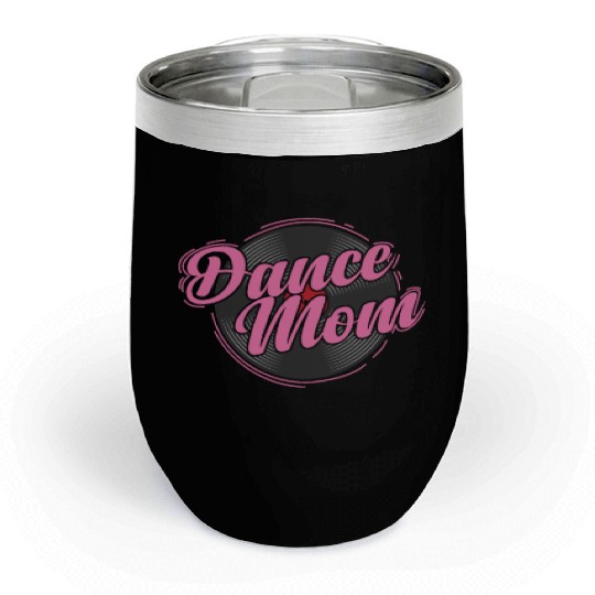 Dance Mom Vinyl Record Music Record Chill Wine Tumblers