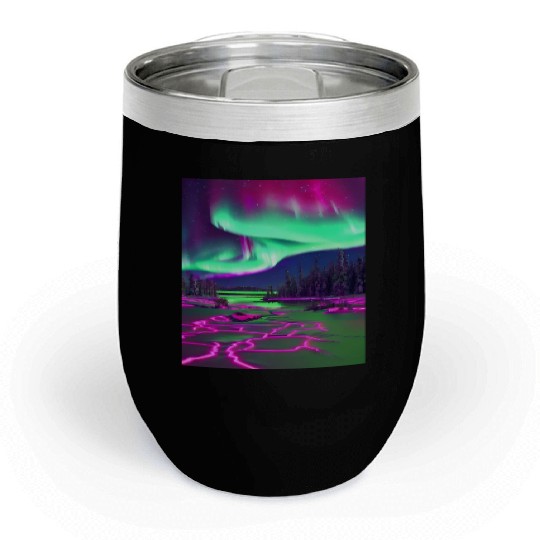 Northern Lights Chill Wine Tumblers