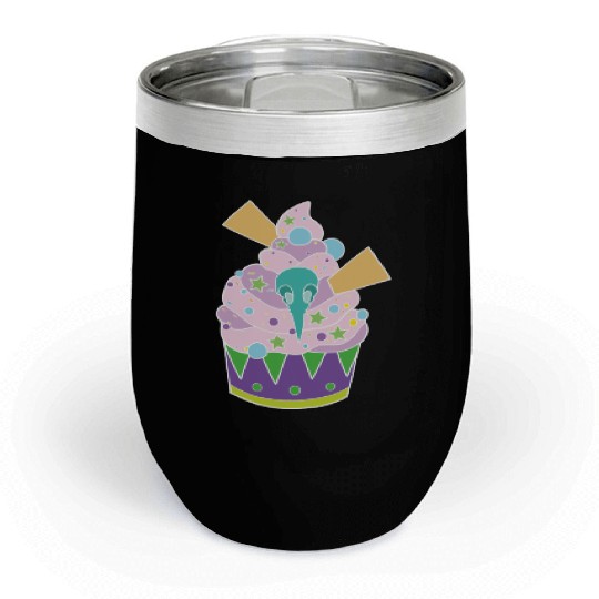 Cupcake Graveyard Chill Wine Tumblers