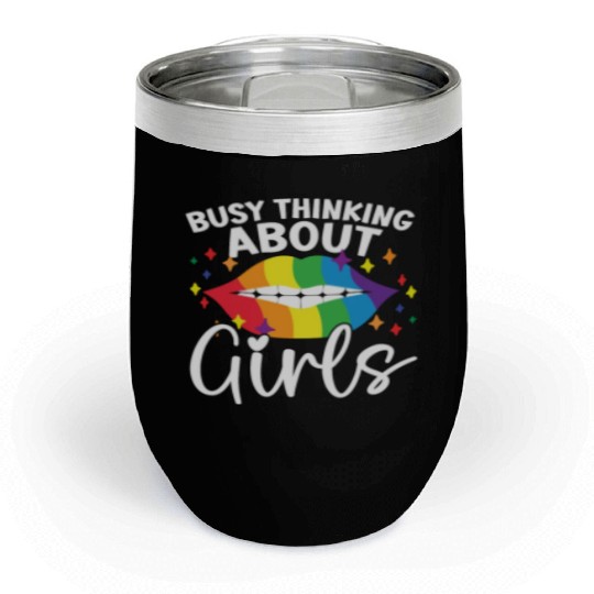 Gay Rights Rainbow Pride Month LGBTQ Pride Parade Chill Wine Tumblers