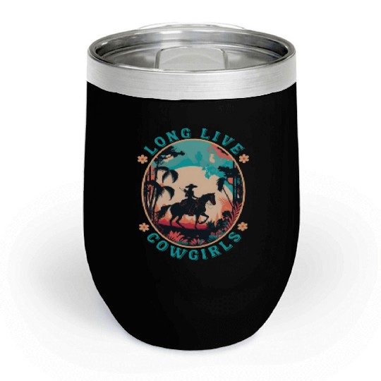 Long Live Cowgirls Chill Wine Tumblers