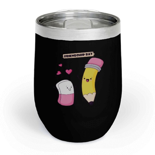 HELLO KINDERGARTEN - FRIENDSHIP DAY Chill Wine Tumblers