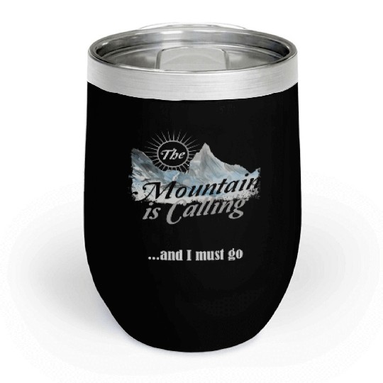 Hiking Mountain is Calling Hike Vintage Chill Wine Tumblers