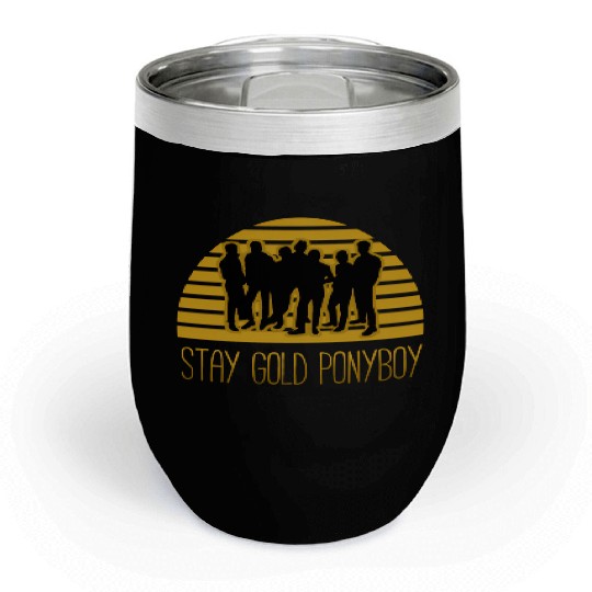 Stay Gold Pony Chill Wine Tumblers